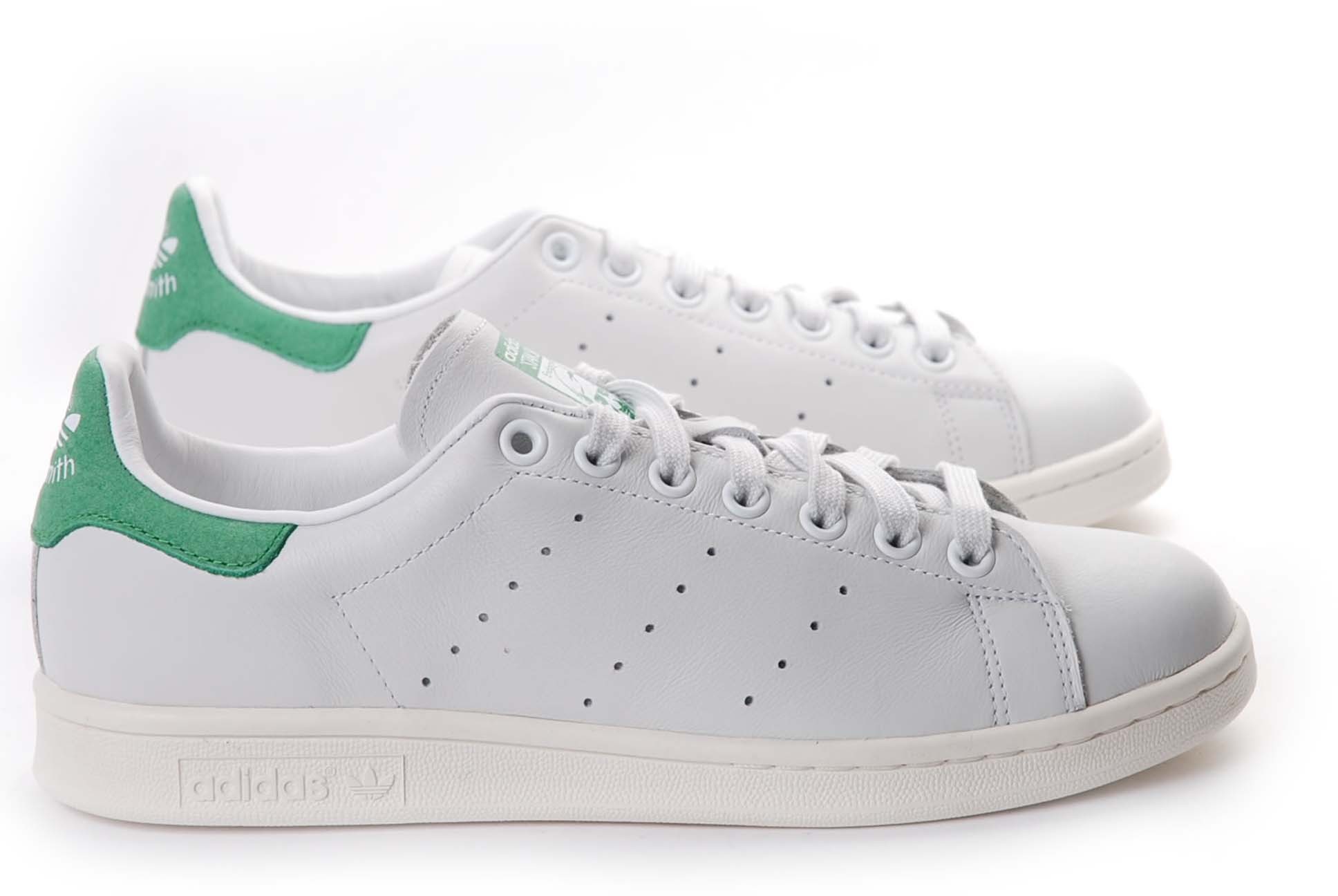 basket adidas stan smith og blanc et rouge